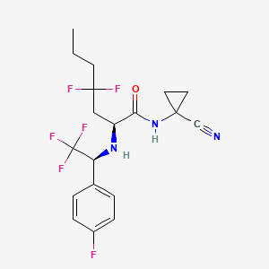 Chemical structure of Cathepsin Inhibitor 2