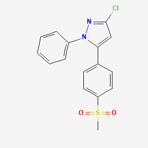 Chemical structure of FR-188582