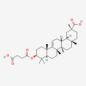 Chemical structure of Deloxolone