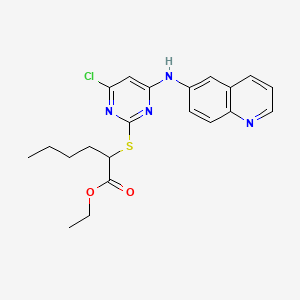 Chemical structure of LP117