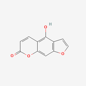 Chemical structure of Bergaptol