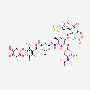 Chemical structure of N-Acetyl calicheamicin