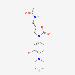 Chemical structure of Sutezolid
