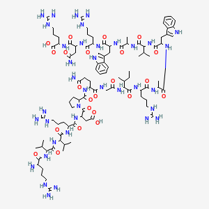 Chemical structure of Lysozyme from chicken egg white