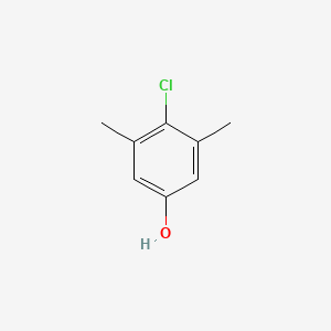 Chemical structure of 4-Chloro-3,5-dimethylphenol
