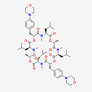 Chemical structure of Emodepside