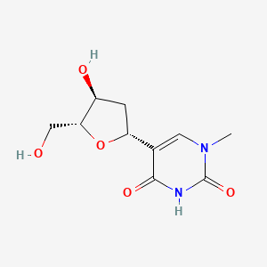 Chemical structure of 5-Methyl-2'-deoxypseudouridine