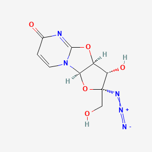 Chemical structure of 6H-Furo[2',3'