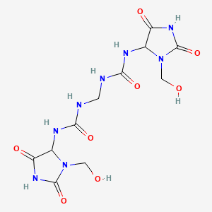 Chemical structure of Imidazolidinyl urea