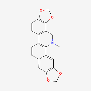Chemical structure of Dihydrosanguinarine