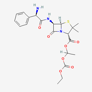 Chemical structure of Bacampicillin