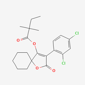 Chemical structure of Spirodiclofen