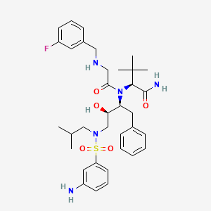 Chemical structure of DPC-681 (DPH-153893)