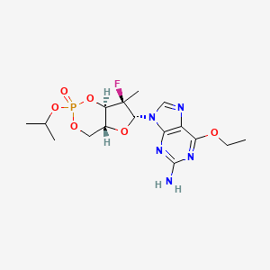 Chemical structure of PSI-352938 (PSI-938)
