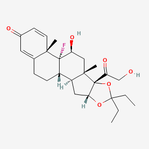 Chemical structure of Amcinafal