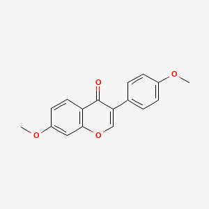 Chemical structure of 4',7-Dimethoxyisoflavone