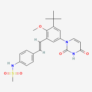 Chemical structure of ABT-072