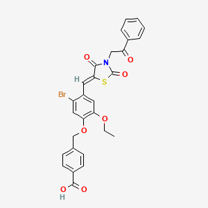 Chemical structure of D77