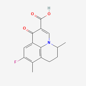 Chemical structure of Ibafloxacin