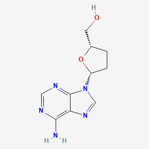 Chemical structure of Dideoxyadenosine