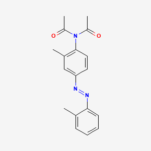 Chemical structure of Diacetylaminoazotoluene