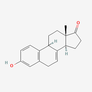 Chemical structure of Equilin (7-Dehydroestrone)
