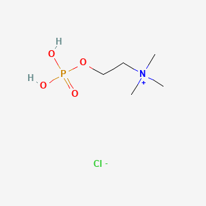 Chemical structure of Phosphorylcholine Chloride