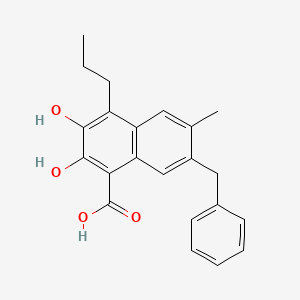Chemical structure of FX-11 (LDHA Inhibitor FX11)