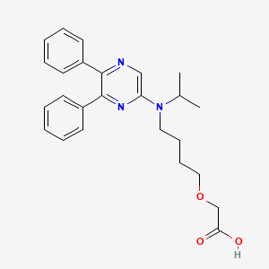 Chemical structure of MRE-269 (ACT-333679)