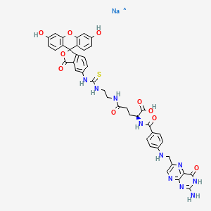 Chemical structure of EC-17 disodium salt