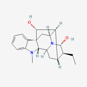Chemical structure of Aritmina