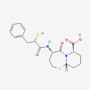 Chemical structure of Omapatrilat