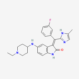Chemical structure of Tyrosine kinase-IN-1