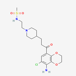 Chemical structure of Sulamserod