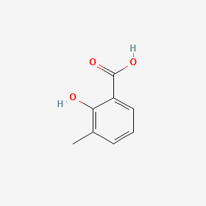 Chemical structure of 3-Methylsalicylic Acid