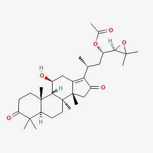 Chemical structure of alisol C 23-acetate