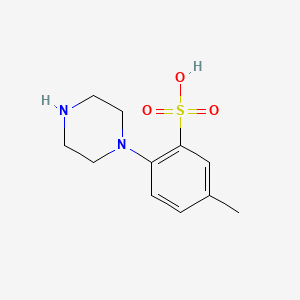 Chemical structure of Caldaret