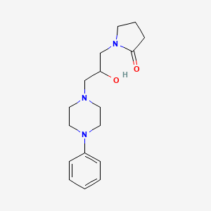 Chemical structure of MG 1