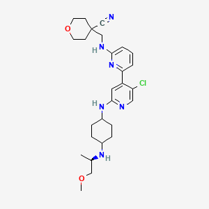 Chemical structure of NVP-2