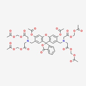 Chemical structure of calcein AM