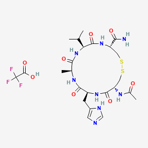 Chemical structure of ADH-1 trifluroacetate