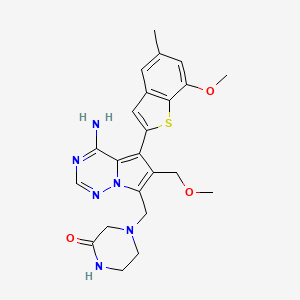 Chemical structure of Rogaratinib
