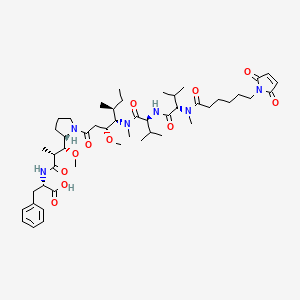 Chemical structure of Mafodotin