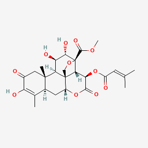 Chemical structure of Brusatol