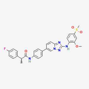 Chemical structure of Empesertib