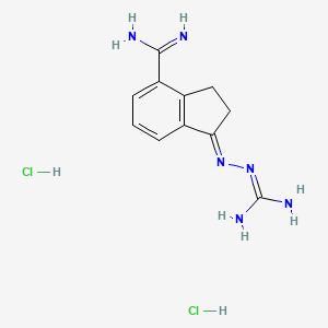 Chemical structure of Sardomozide dihydrochloride