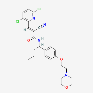 Chemical structure of EOAI3402143