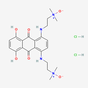 Chemical structure of Banoxantrone dihydrochloride
