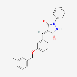 Chemical structure of Y16