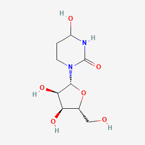 Chemical structure of Tetrahydrouridine